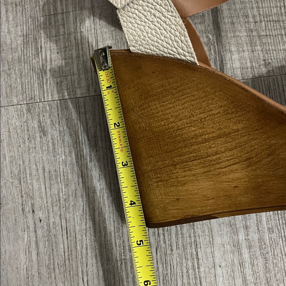 Steve Madden Leather Wedge Sandals - Picture 9 of 14